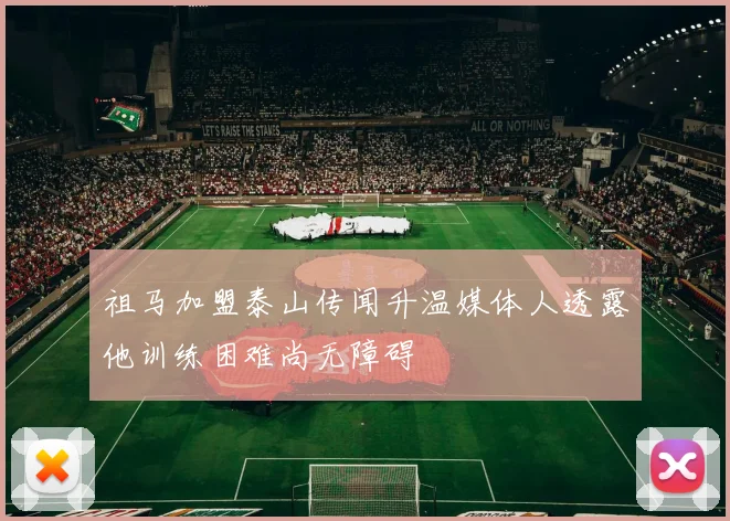 祖马加盟泰山传闻升温媒体人透露他训练困难尚无障碍