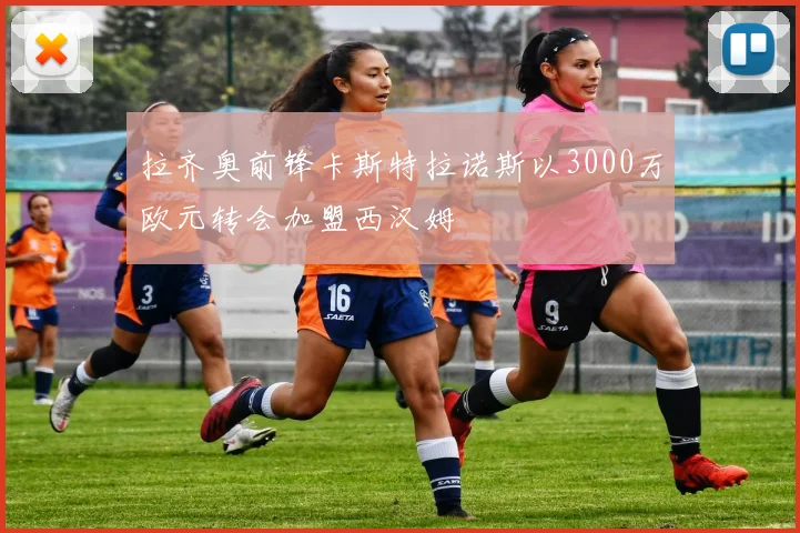 拉齐奥前锋卡斯特拉诺斯以3000万欧元转会加盟西汉姆