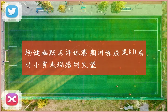 杨健幽默点评休赛期训练成果KD或对小贾表现感到失望